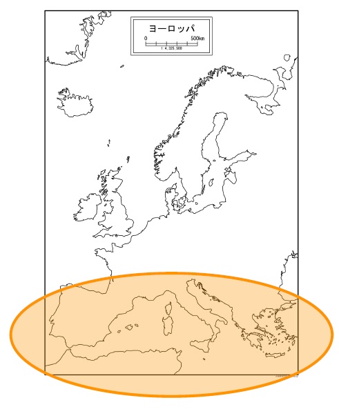 古代ヨーロッパ地図